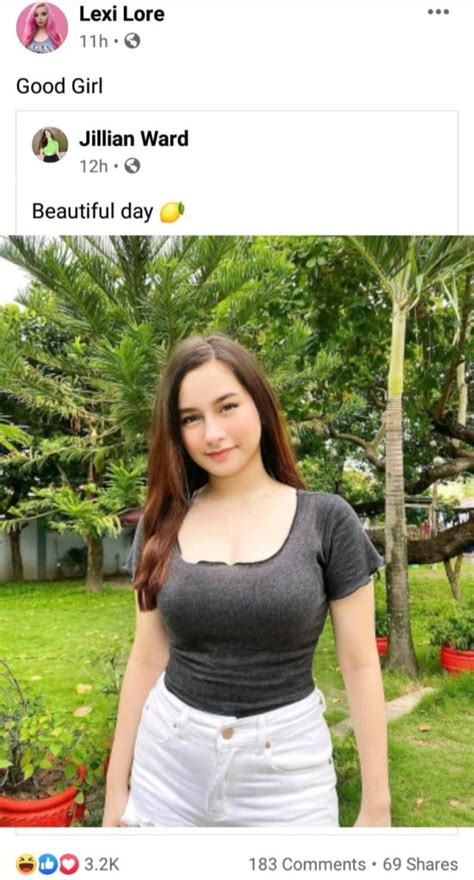 lexilor|Lexi Lore Sharing Jillian Ward Photos Goes Viral, Netizens React.